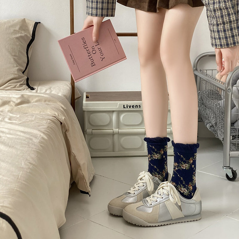 Vintage Floral Socks