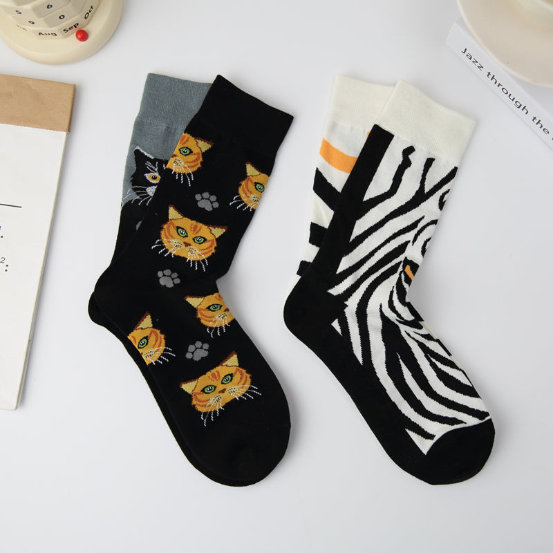 Casual Asymmetrical Socks