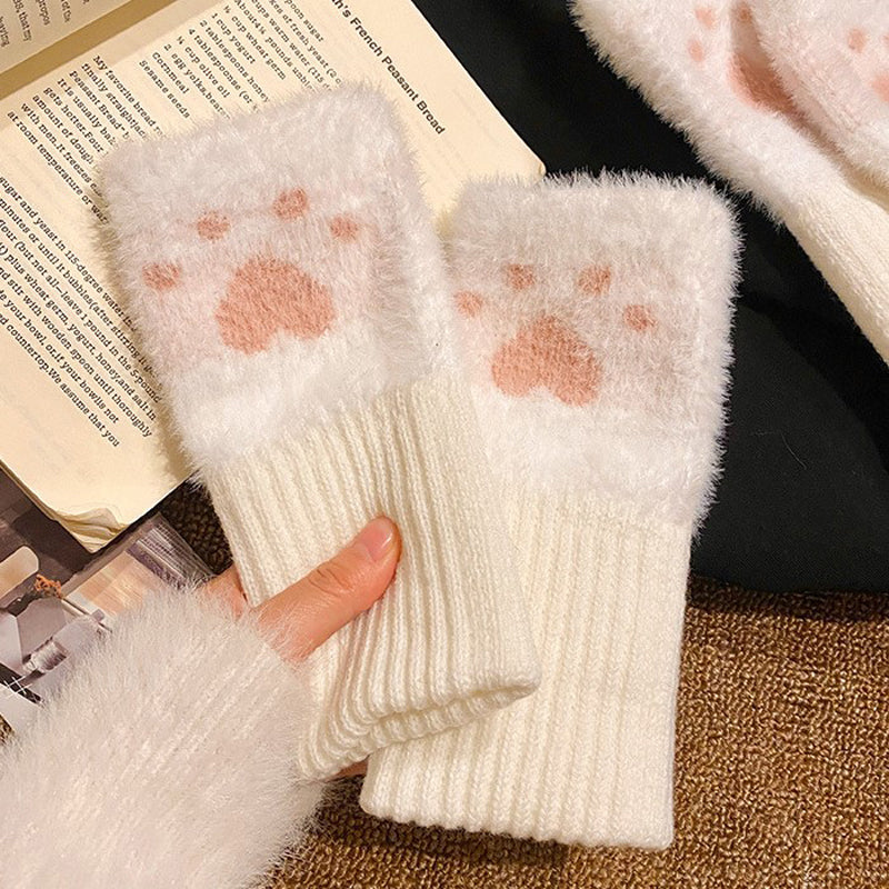 Cartoon Warm Gloves