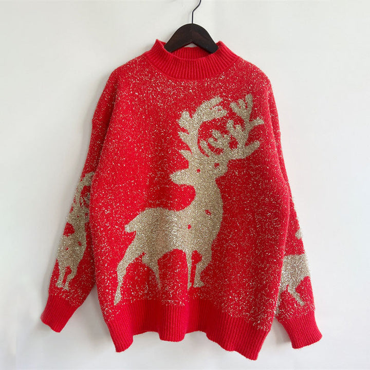 Casual Christmas Knit Sweater