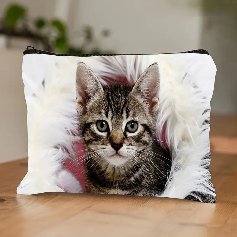 Casual Cat Pattern Bag