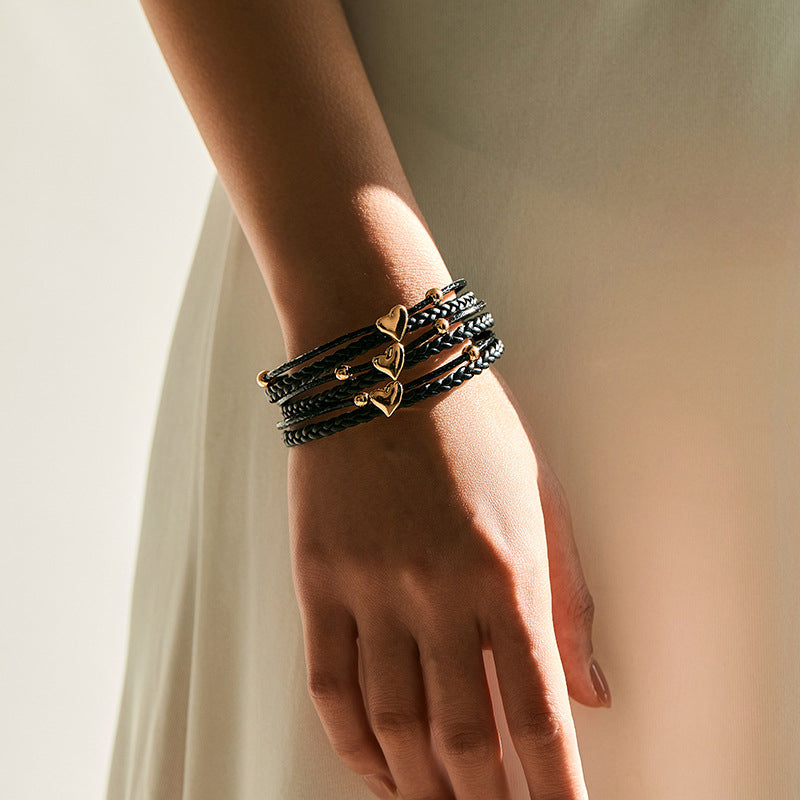 Vintage Heart Bracelet