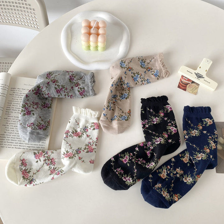 Vintage Floral Socks