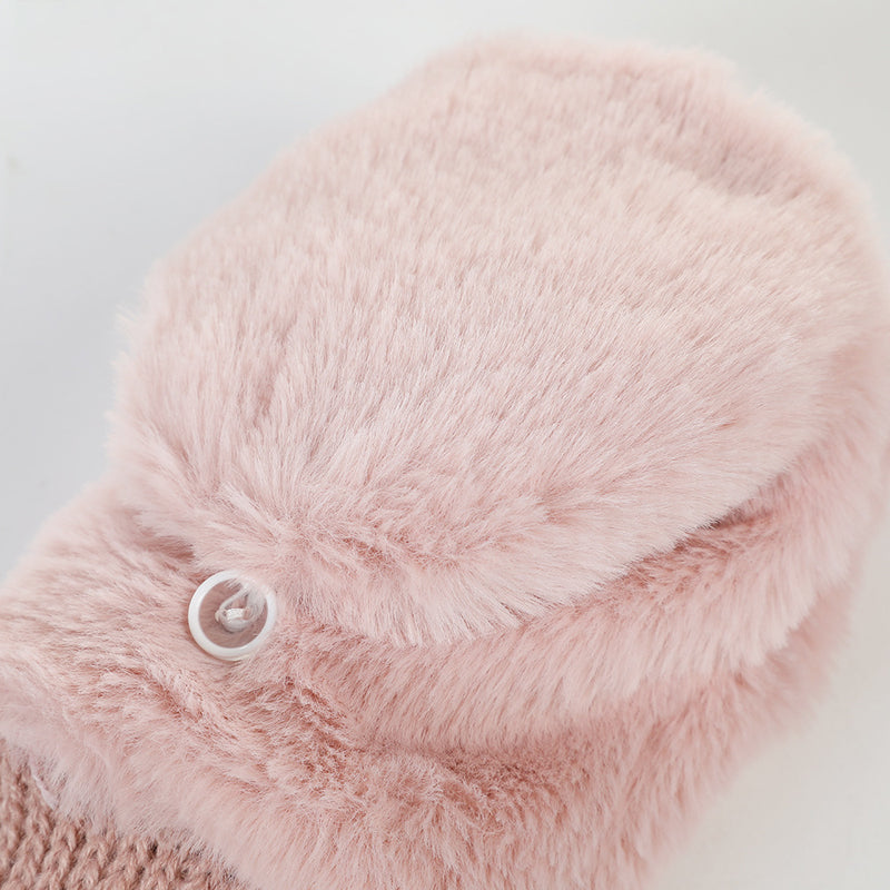 Warm Solid Colour Gloves