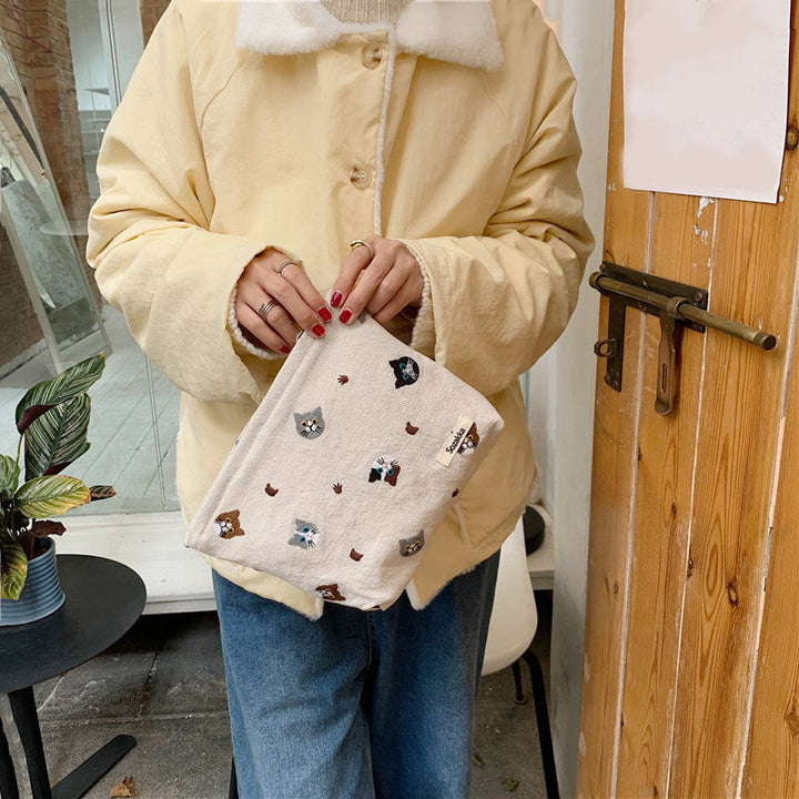 Casual Cat Print Bag