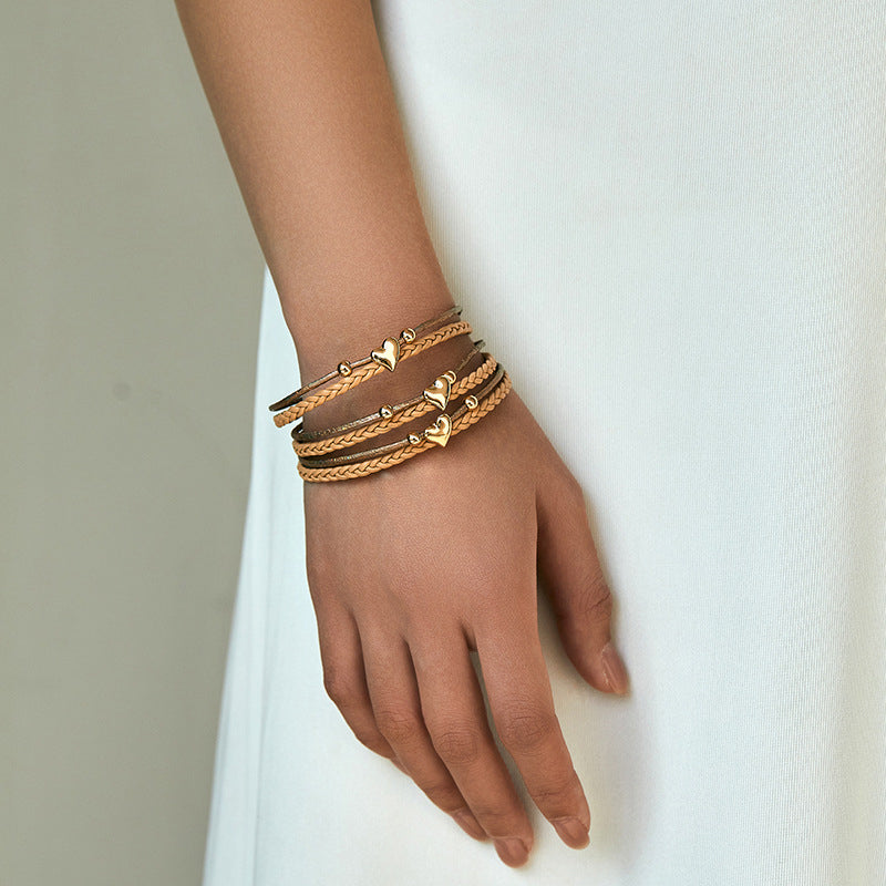 Vintage Heart Bracelet
