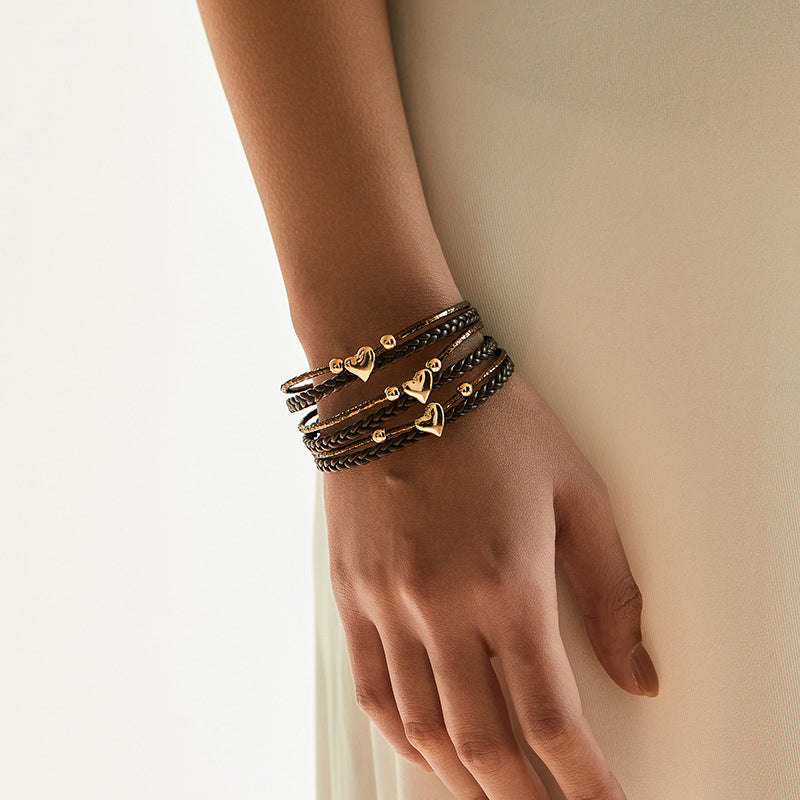 Vintage Heart Bracelet
