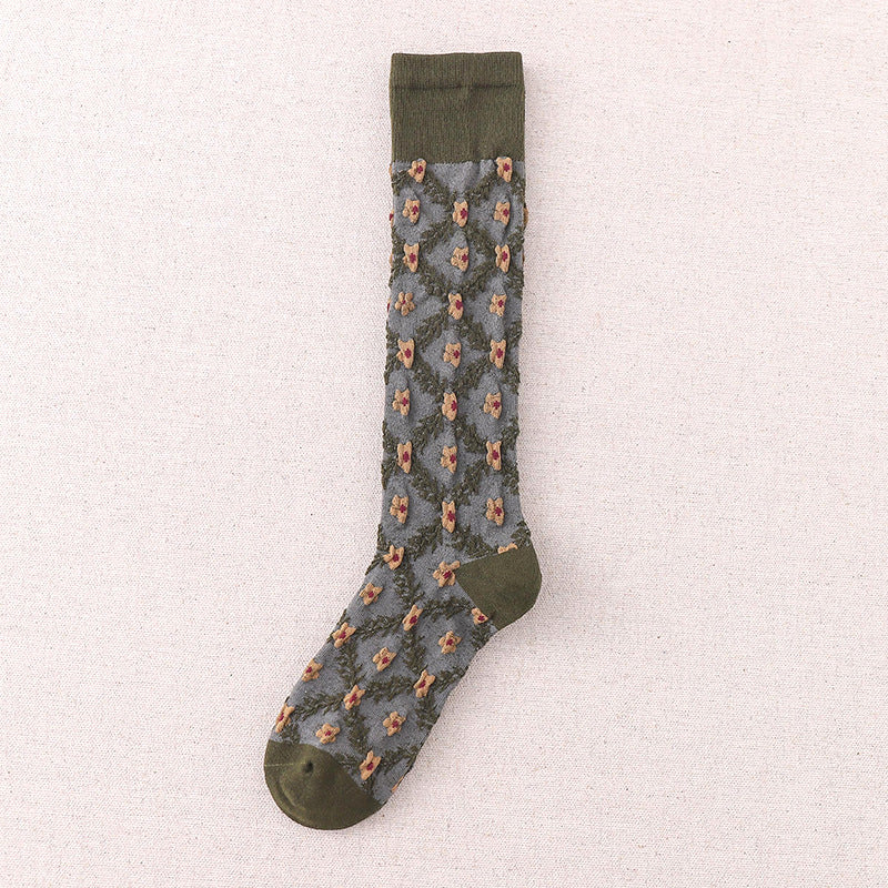 Vintage Floral Socks