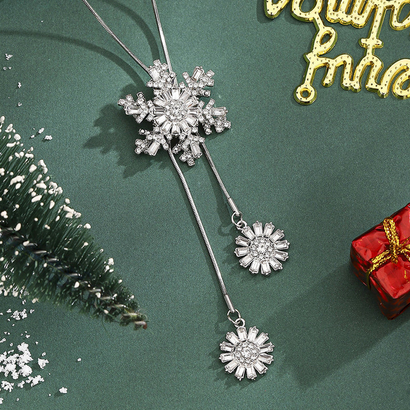 Snowflake Pendant Necklace