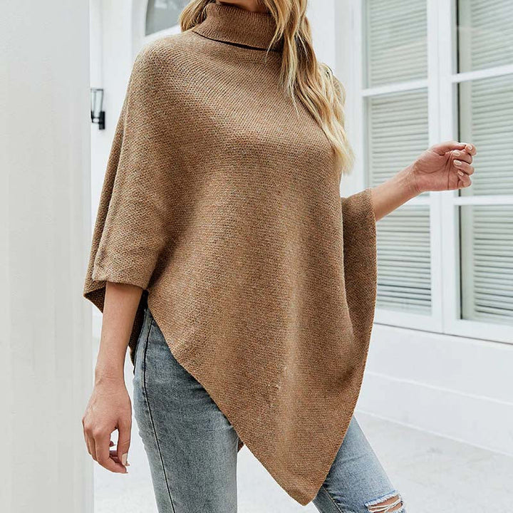 Casual Solid Colour Knit Sweater