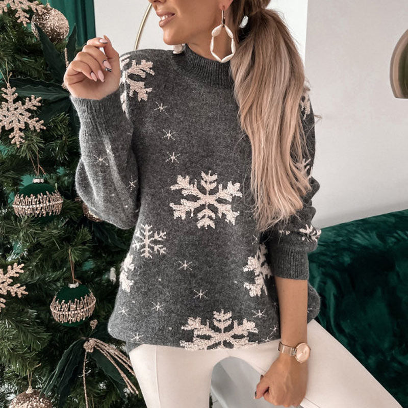 Casual Christmas Knit Sweater