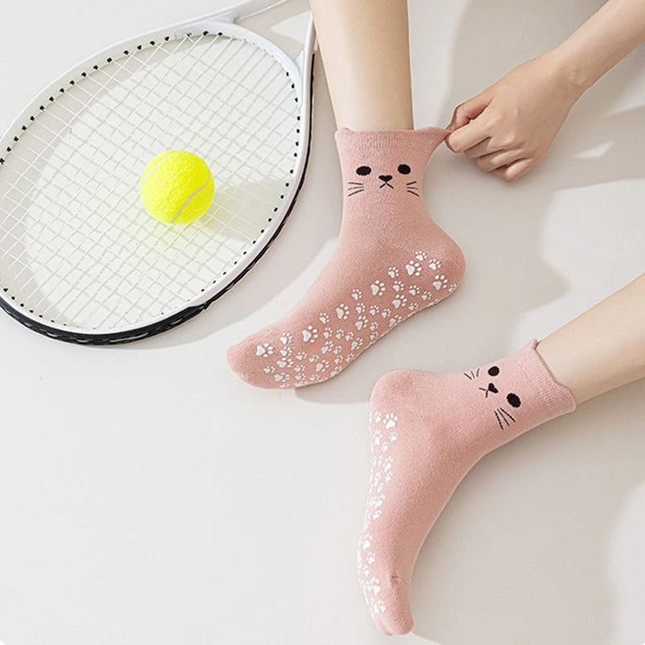 Casual Cat Print Socks