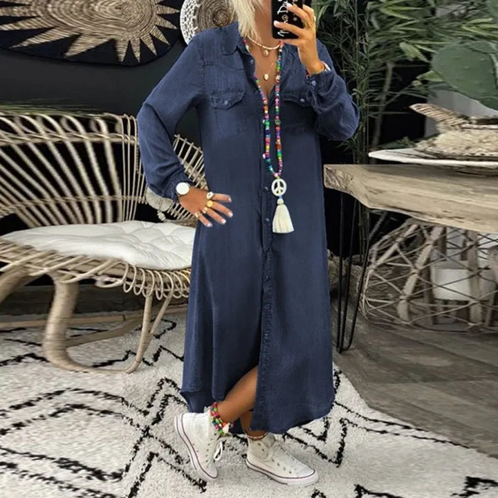 Fanny - Robe en Jean Élégante