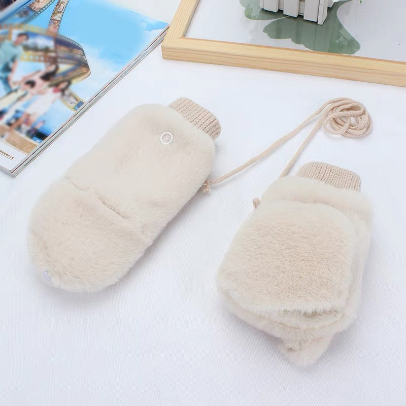 Warm Solid Colour Gloves