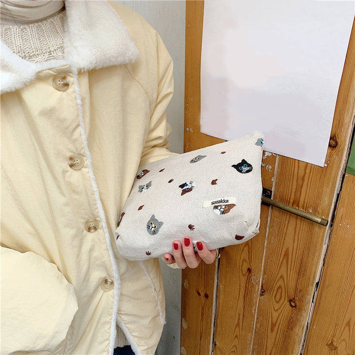 Casual Cat Print Bag