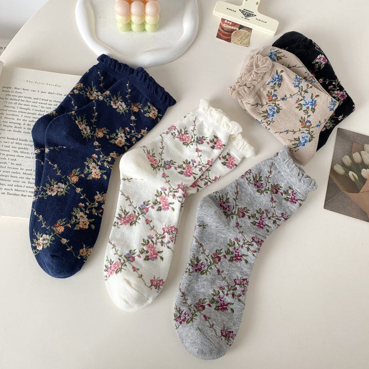 Vintage Floral Socks