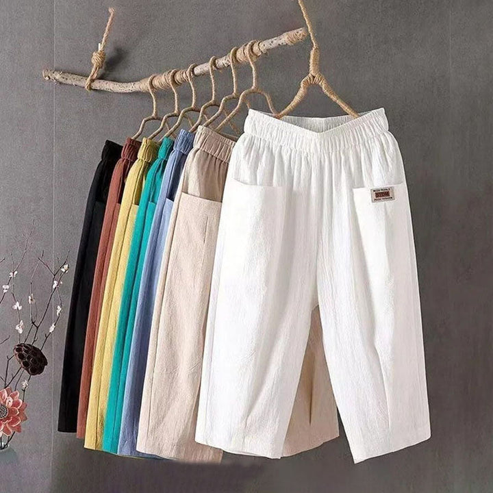【Cotton And Linen】Comfortable Casual Trousers