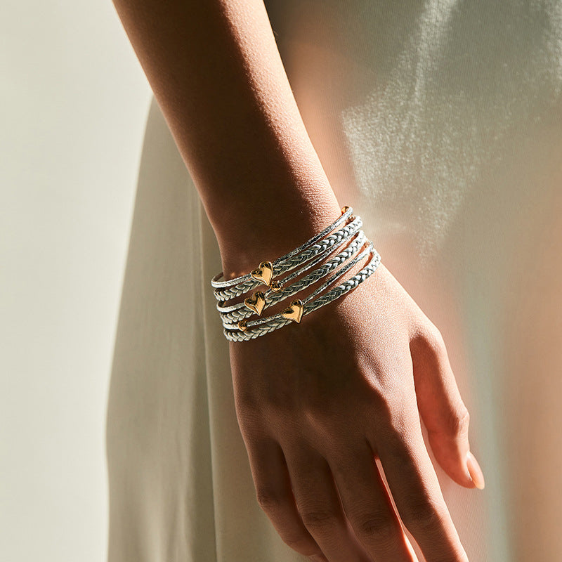 Vintage Heart Bracelet