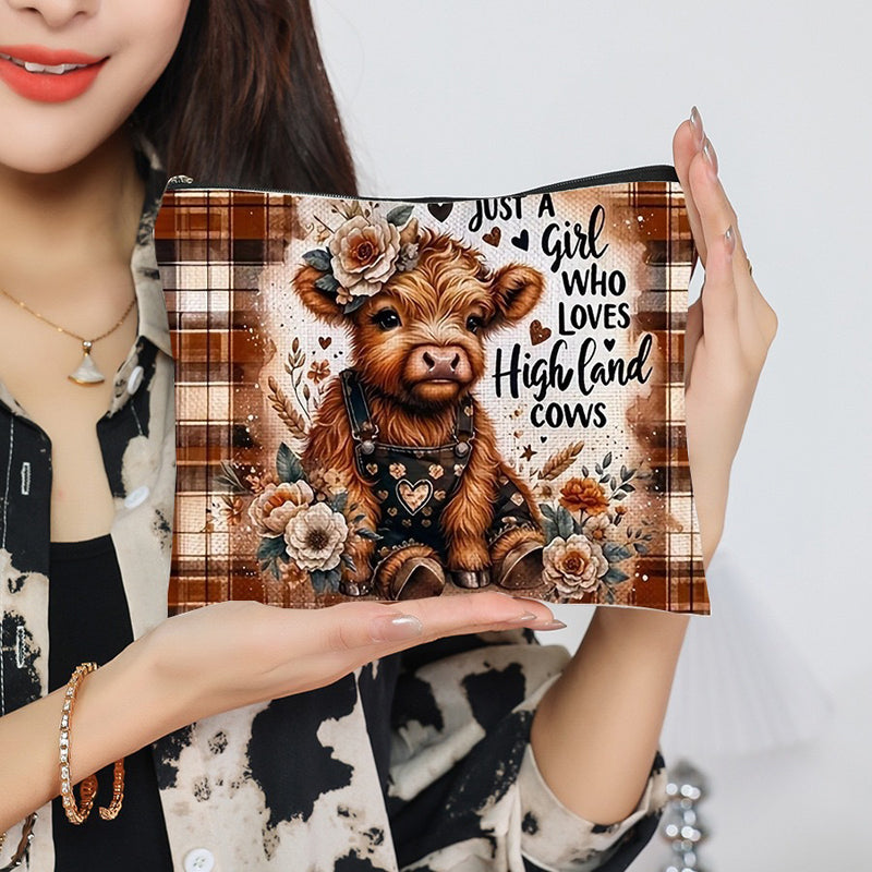 Vintage Animal Print Bag