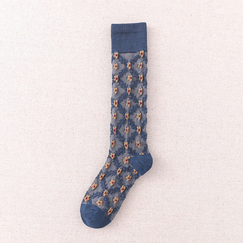 Vintage Floral Socks