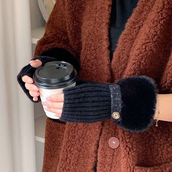 Warm Solid Colour Gloves