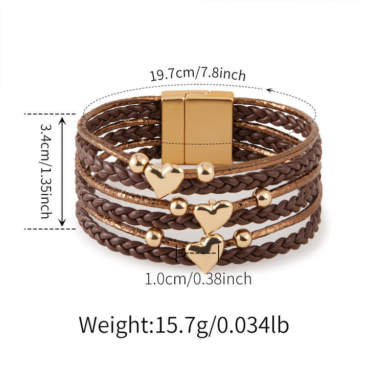Vintage Heart Bracelet