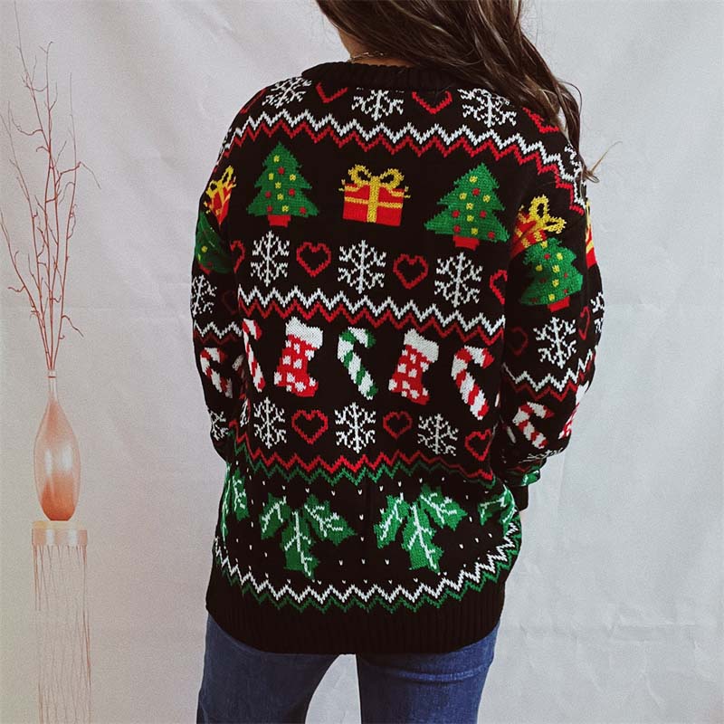 Casual Christmas Knit Sweater