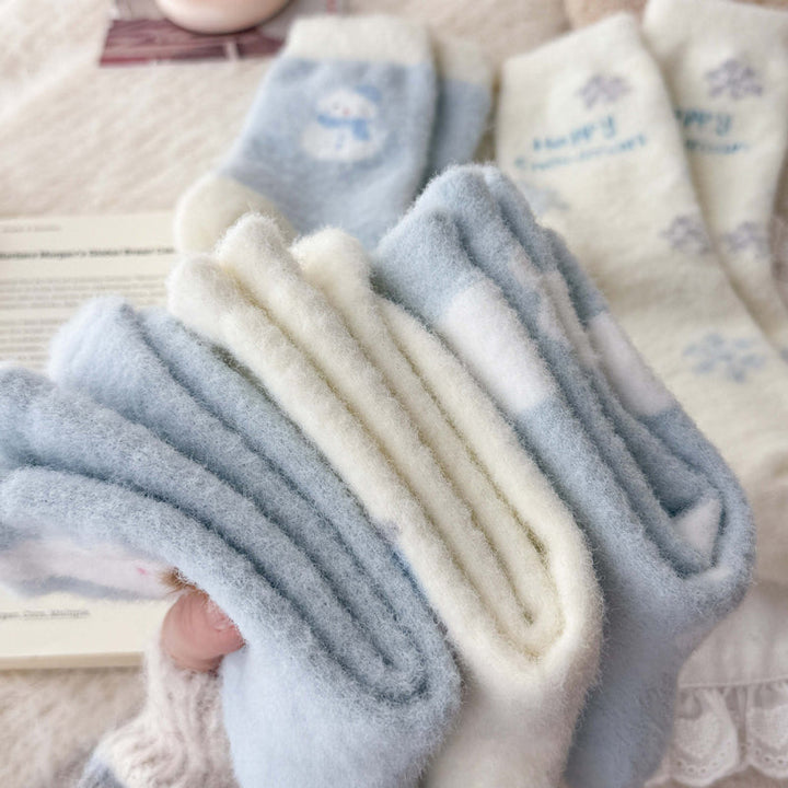 Cartoon Warm Socks