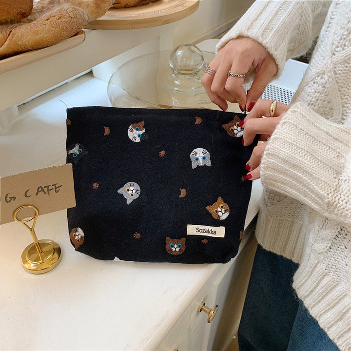 Casual Cat Print Bag