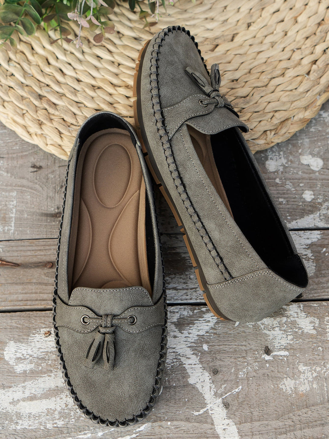 Lise - Mocassins Vintage Confortables