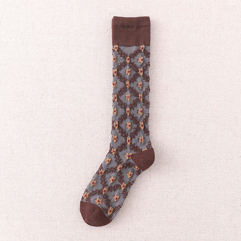 Vintage Floral Socks