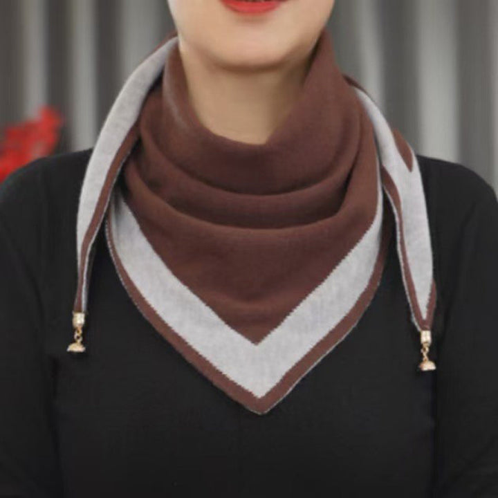 Vintage Colour Block Scarf