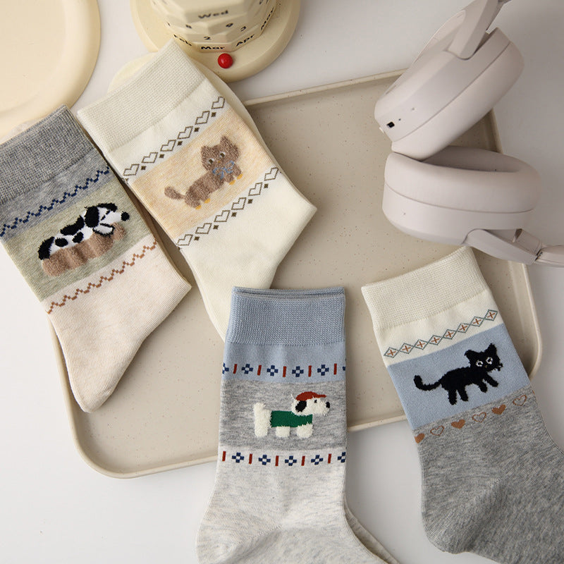 Cartoon Animal Socks
