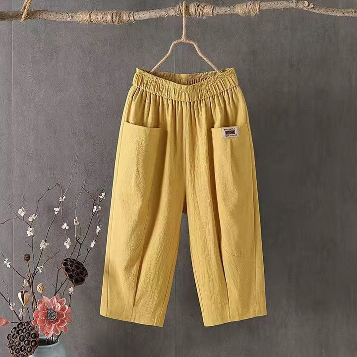 【Cotton And Linen】Comfortable Casual Trousers