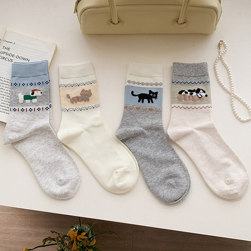Cartoon Animal Socks