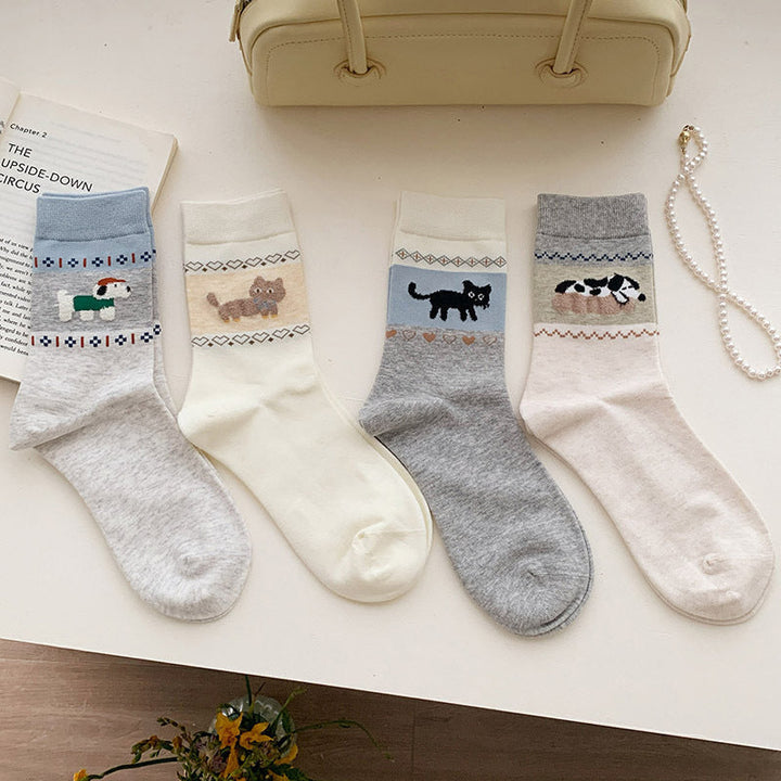 Cartoon Animal Socks
