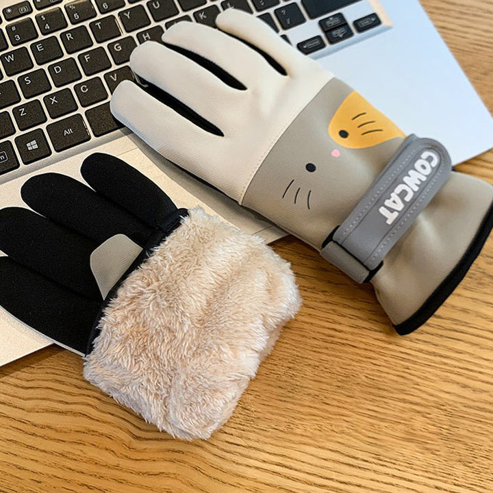 Cartoon Warm Gloves