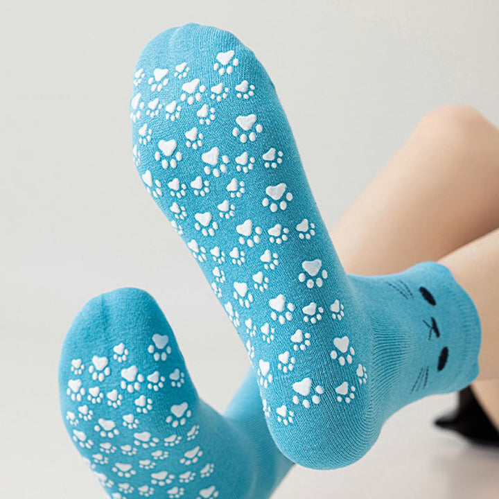 Casual Cat Print Socks