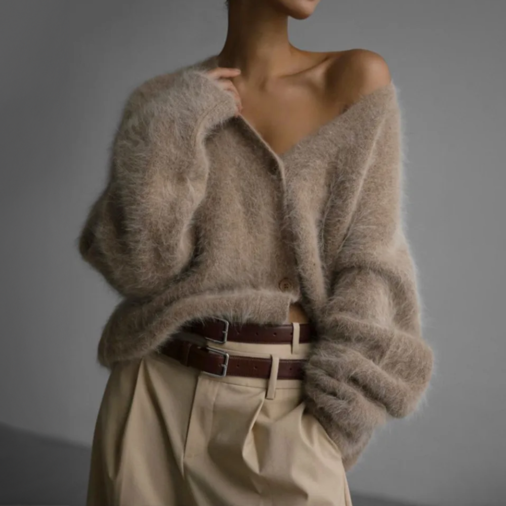 Luna - Cardigan En Cachemire Élégant