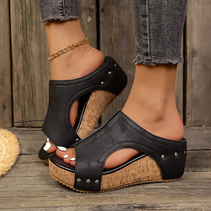 Sofia - Sandales à Talons Wedges Lumi