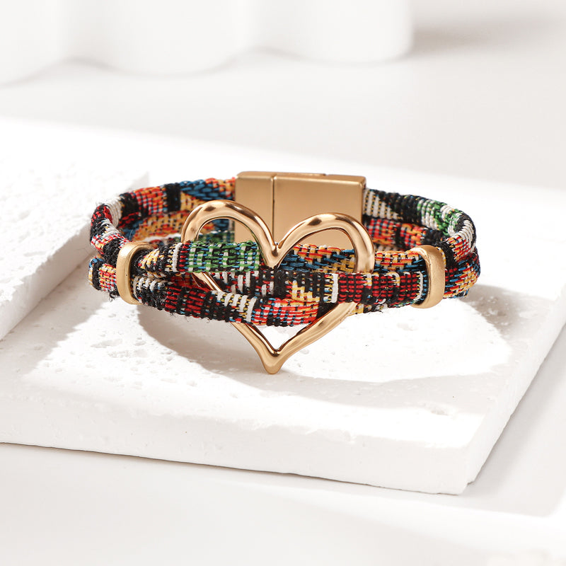 Vintage Heart Bracelet