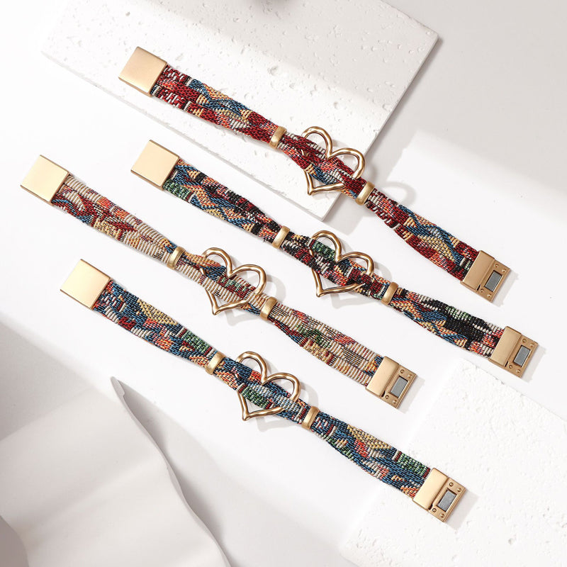 Vintage Heart Bracelet