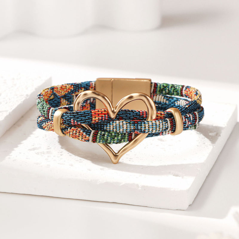 Vintage Heart Bracelet