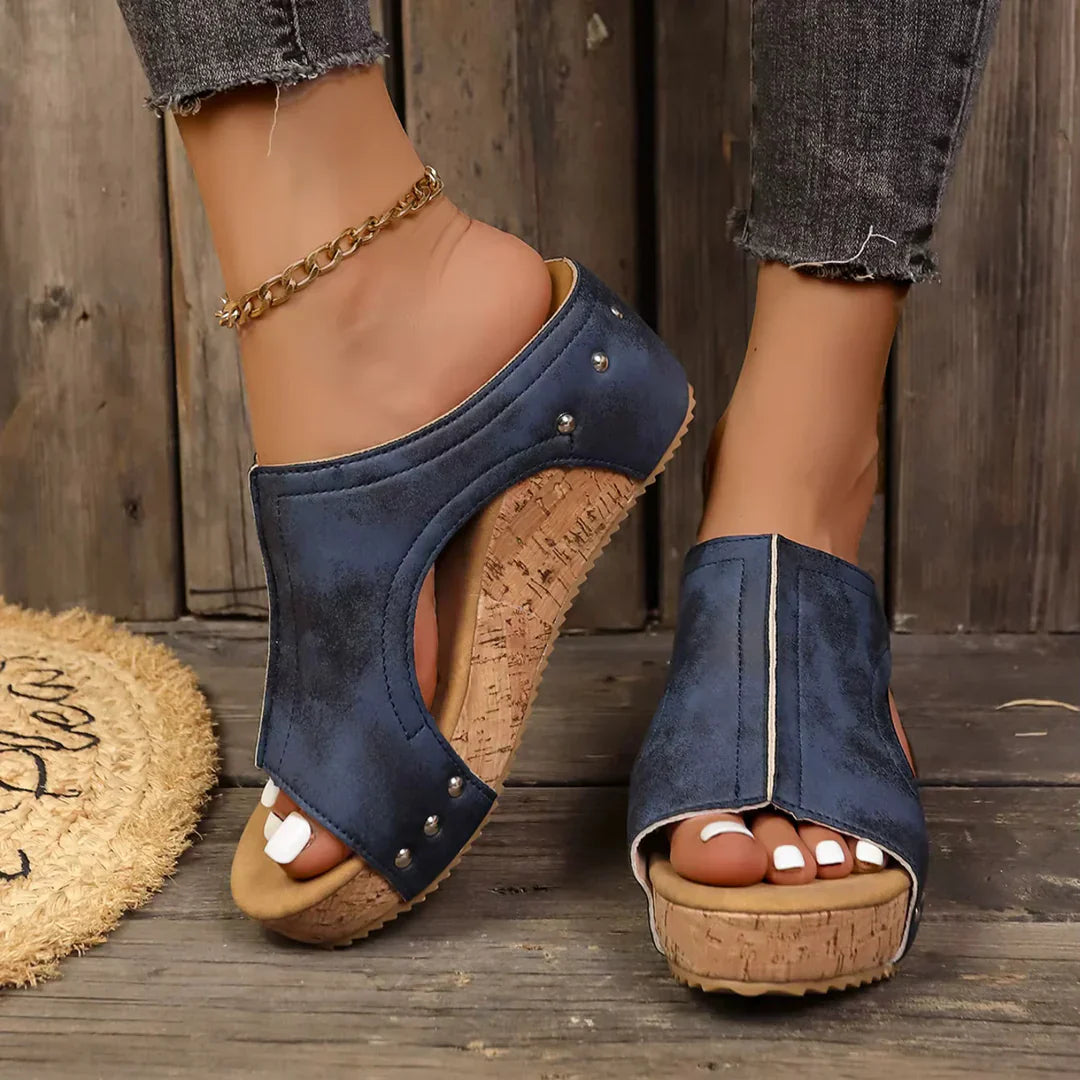 Sofia - Sandales à Talons Wedges Lumi