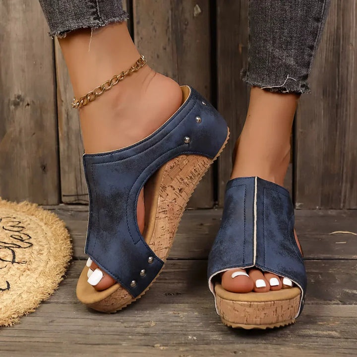 Sofia - Sandales à Talons Wedges Lumi