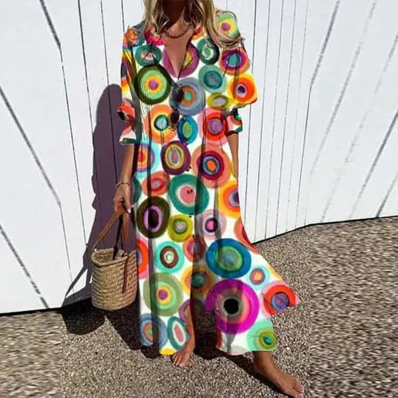 Maisie - Robe Maxi Flatteuse Élégante