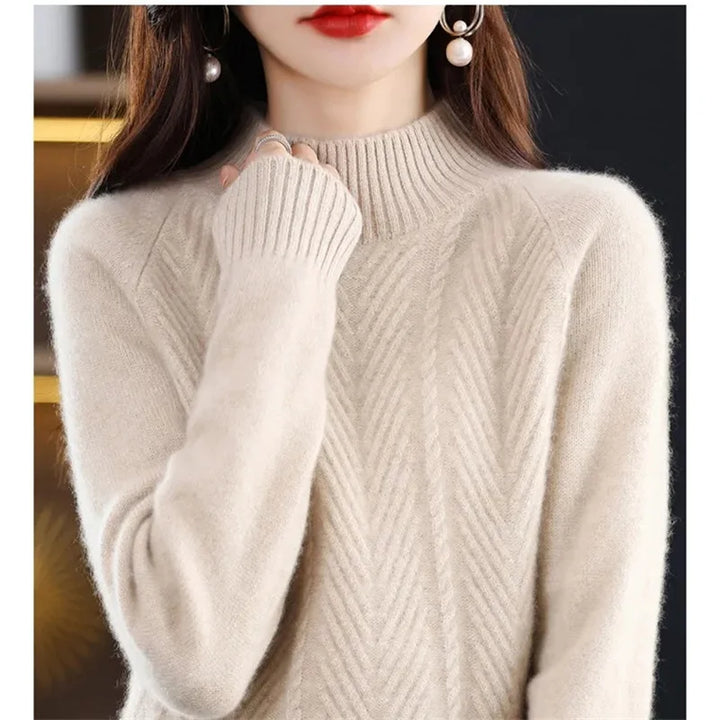 Isolde - Pull Texturé En Cachemire