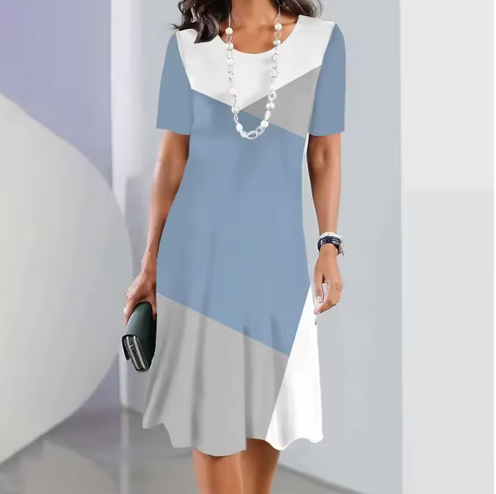 Dalia - Robe Plissée Colorée