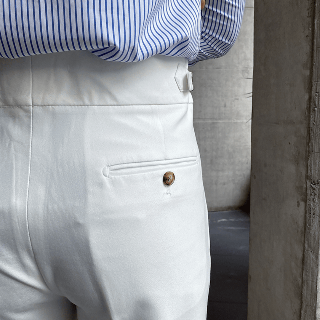 Edward - Pantalons Taille Haute Élégants