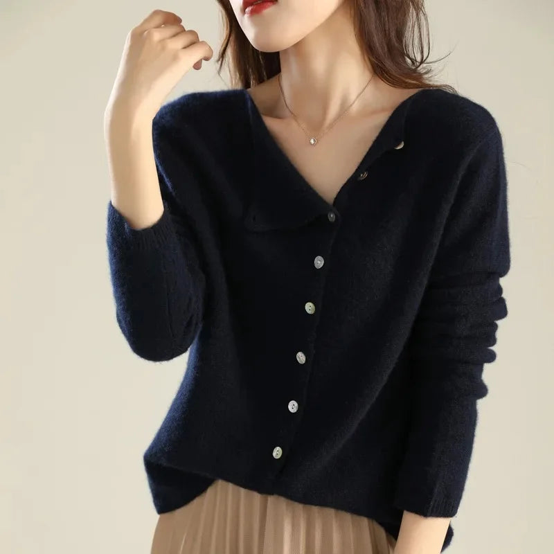 Mireille - Élégant Gilet Tricoté